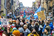 Aktivismus COP 26 Demo Klimawandel Kumi Naidoo