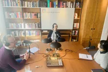 Podcast Recording Fiona Hill