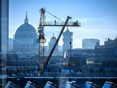Construction over Berlin