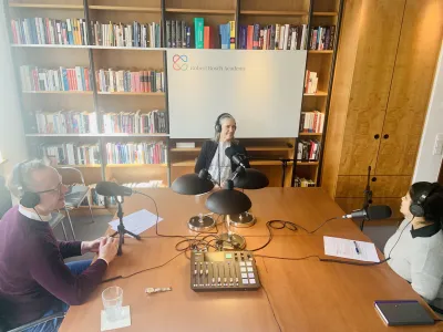 Podcast Recording Fiona Hill
