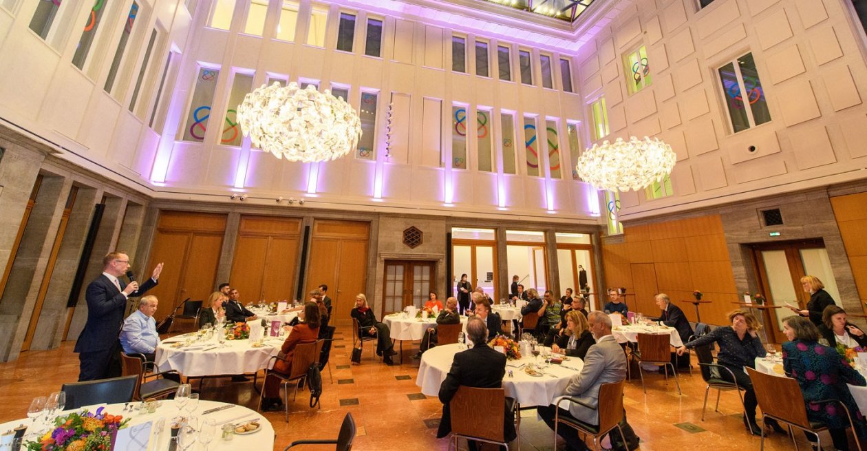 Rvw Forum 2021 Dinner Atrium Empfang