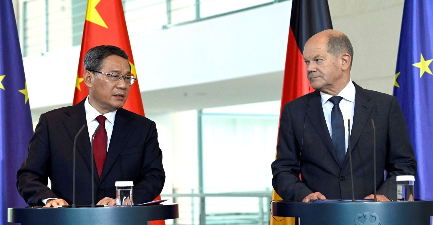 China Germany Olaf Scholz